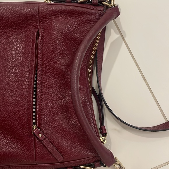 Kate Spade Cobble Hill Small Ella - Merlot - Picture 13 of 17